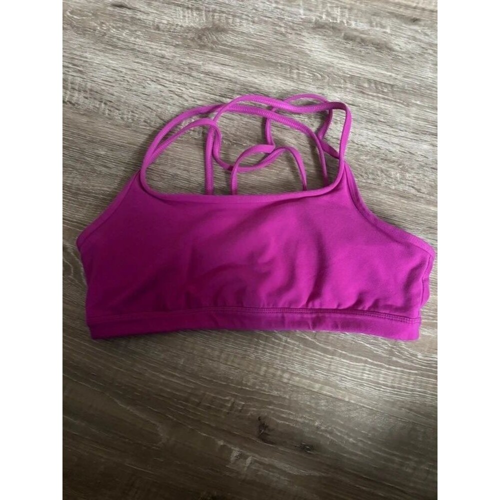 Athleta Full Focus Sports Bra Fabulous Fuchsia Size XL